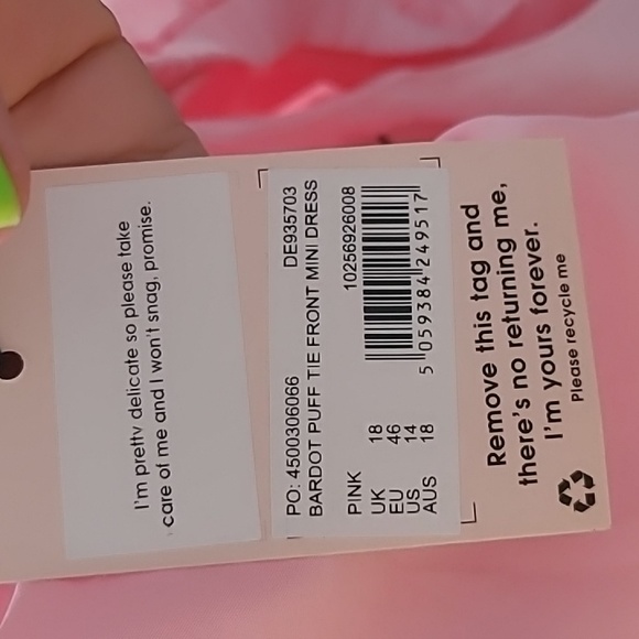 MISSGUIDED mini off shoulder dress - Picture 7 of 8